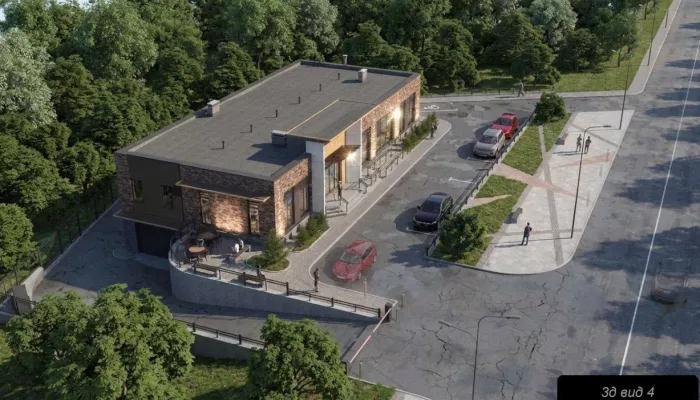 Около Пивоварки в Барнауле построят офис со стильным входом. Рендеры