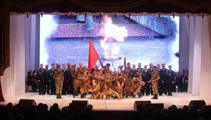 В Республике Алтай поздравили военнослужащих со 100-летием Погрануправления ФСБ