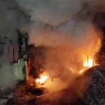 Крупный смертельный пожар из-за печи произошел в Заринске