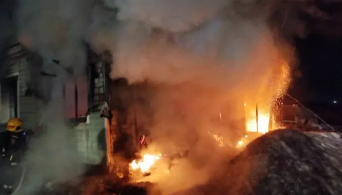 Крупный смертельный пожар из-за печи произошел в Заринске