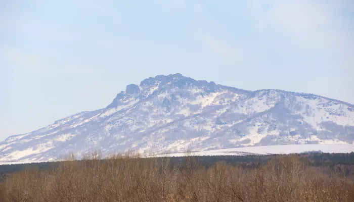 Гора-аномалия: как встречает весну гора Бабырган на стыке двух Алтаев. Фоторепортаж