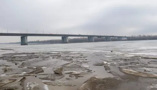 Ледяное дыхание Оби: как выглядит главная река Алтайского края накануне ледохода