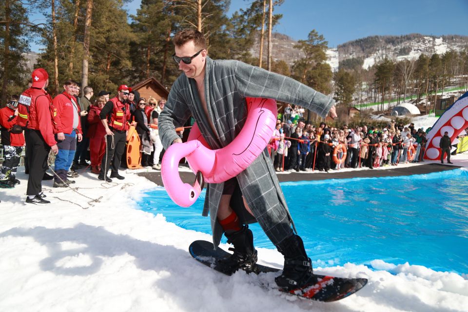 Фестиваль "Прыжок в лето" на курорте "Манжерок"