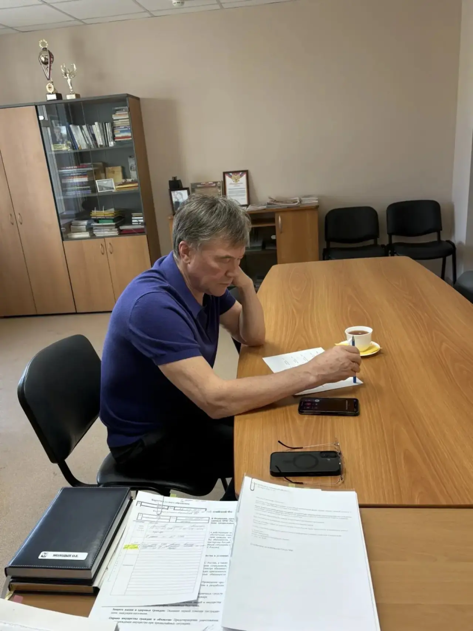 Александр Терентьев провел личный прием граждан в Барнауле