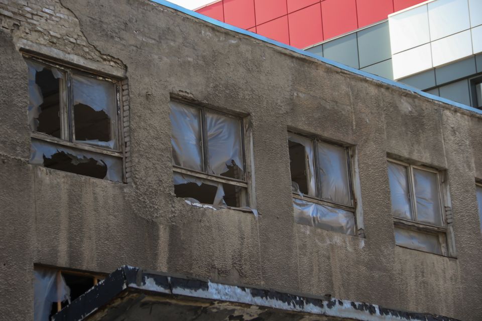 Территория бывшего Барнаульского радиозавода. Апрель 2026 года