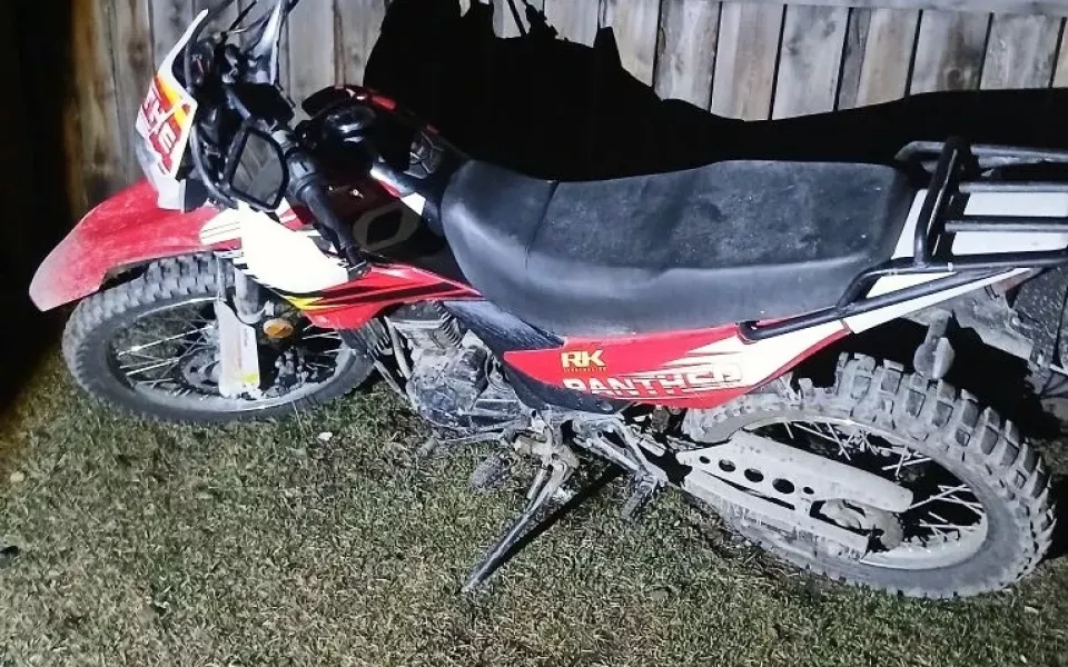 Мужчина перевернулся на мотоцикле в Горном Алтае и попал в больницу