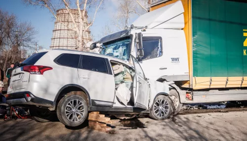 Момент смертельного ДТП на Трактовой в Барнауле попал на видео