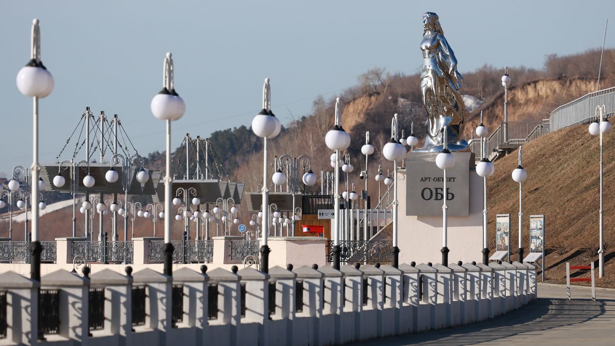 Набережная Оби. Апрель-2026