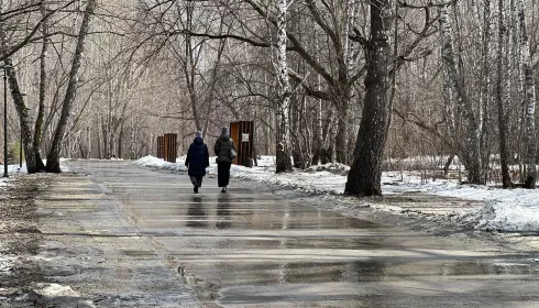 Парк с перспективой: как Юбилейный в Барнауле встречает весну. Фото
