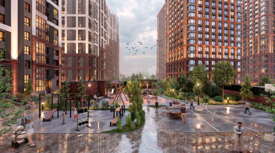 ЖК "Адалин. Новая История". Визуализация проектных решений