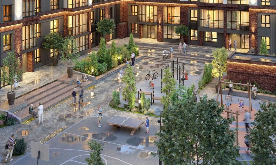 ЖК "Адалин. Новая История". Визуализация проектных решений