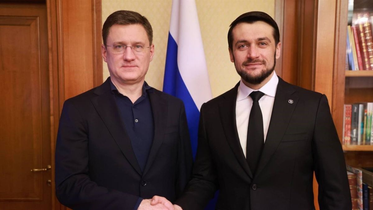 Александр Прокопьев и Александр Новак 