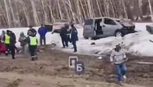 Жесткое ДТП произошло на трассе Барнаул — Павловск