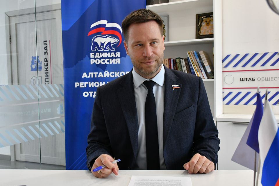 Депутат Барнаульской гордумы Дмитрий Денисов