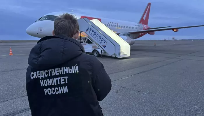 Самолет RedWings вернулся на стоянку в Барнауле из-за ошибки тормозной системы