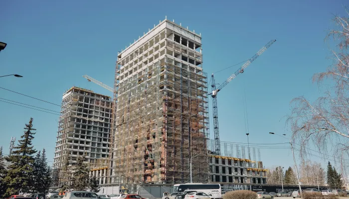 Сахаров Парк в апреле: как изменилась эффектная стройплощадка в центре Барнаула