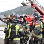 Пожарно-тактические учения прошли в спорткомплексе в Горно-Алтайске