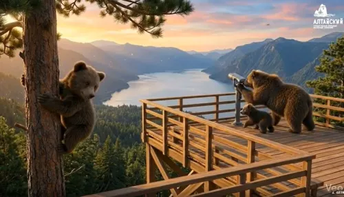 Дизайнер создала мультфильм об Алтайском заповеднике с помощью нейросетей