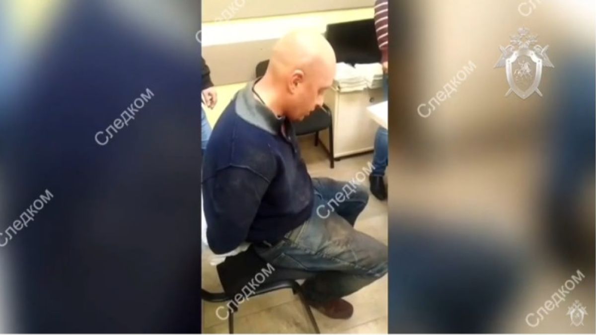 Видео допроса подозреваемого в убийстве в Раменском появилось в Сети