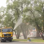 Улицы Барнаула будут поливать в усиленном режиме из-за аномальной жары