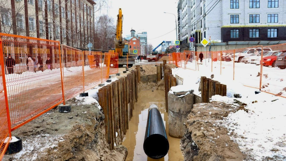 Реконструкция канализационного коллектора