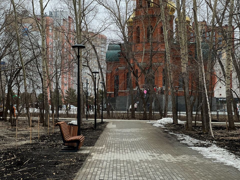 Парк им. Ленина. Апрель 2026 года