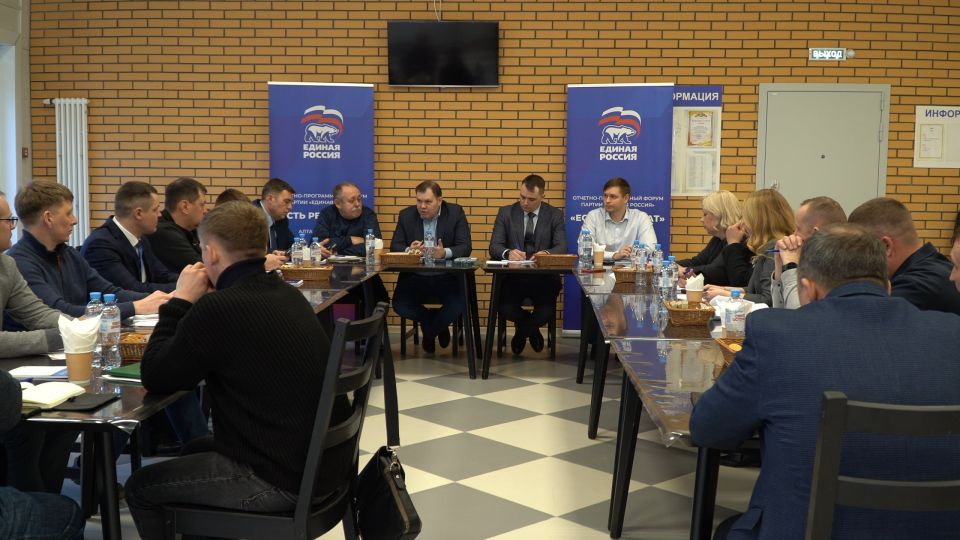 Дискуссионная площадка в селе Контошино