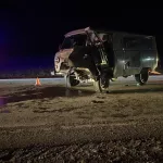 В Республике Алтай водитель УАЗа насмерть сбил корову, а сам попал в больницу