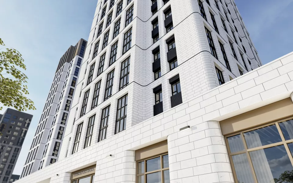 Гигантский дом-трезубец построят в спальном районе Барнаула: каким он будет. Рендеры