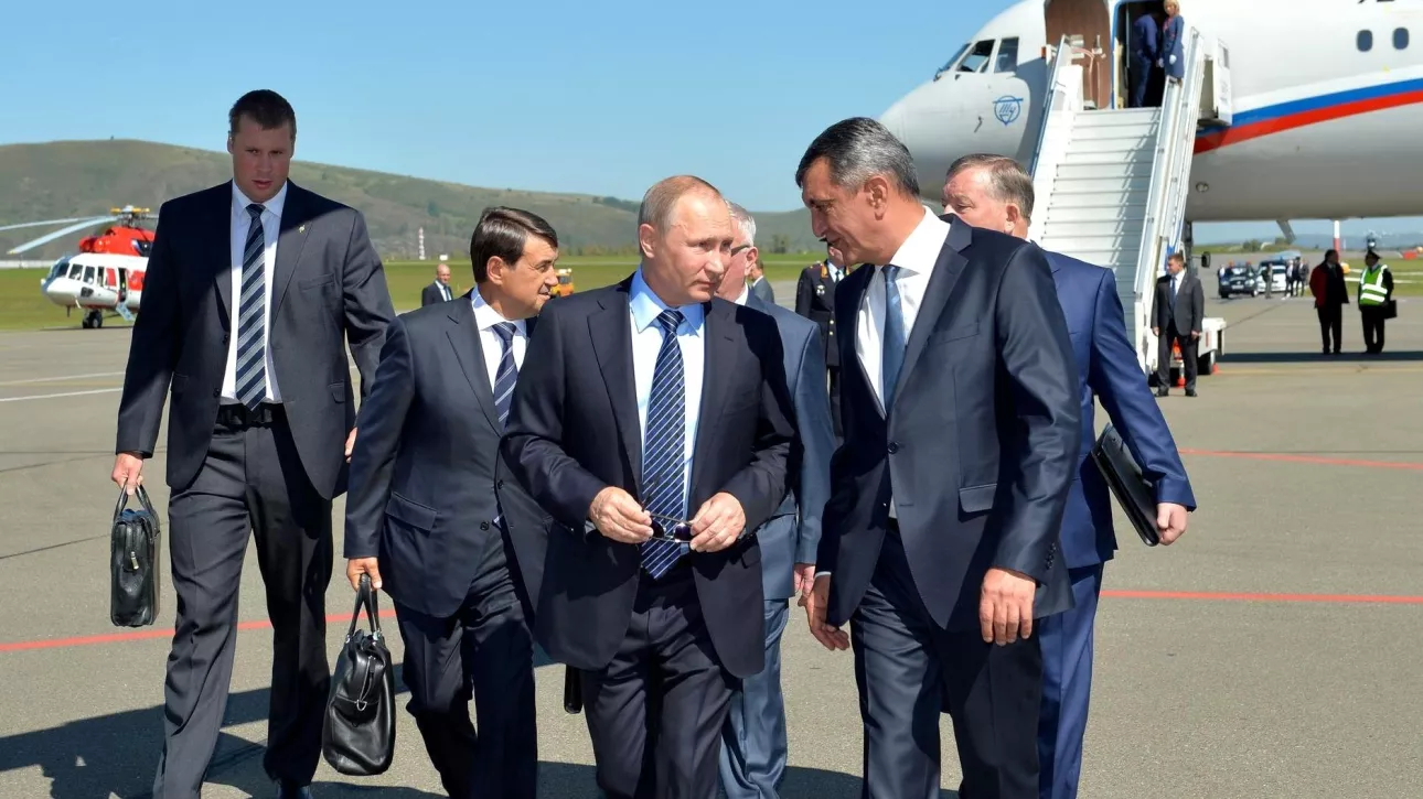 Путин и Алтай: когда и зачем президент России приезжал в регион. Фото