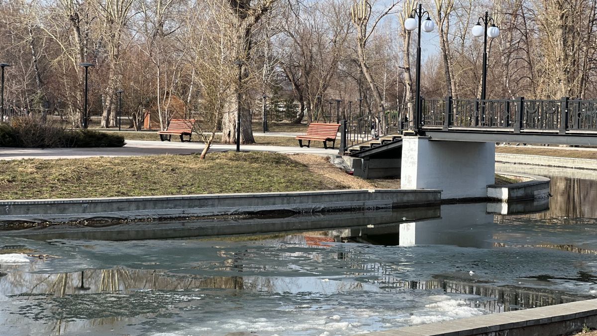 Парк "Изумрудный". Апрель 2026 года 