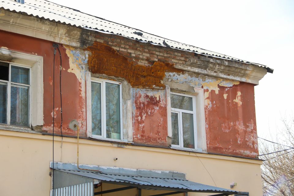 Здание на ул. Петра Сухова, 14. Апрель 2026 года