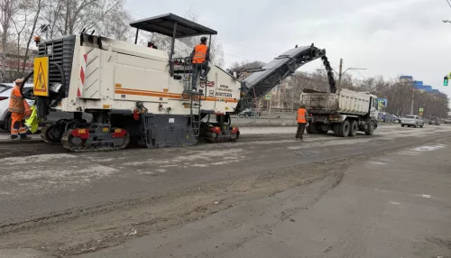 В Барнауле начался ремонт дороги на улице Антона Петрова почти за 30 млн рублей