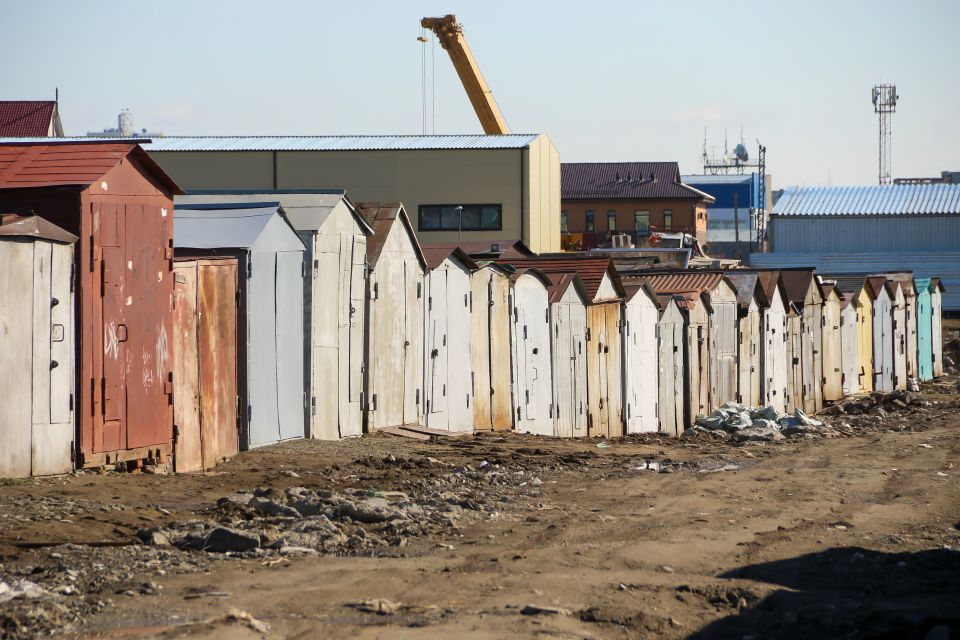 Гаражный комплекс на ул. Попова. Сухой лог