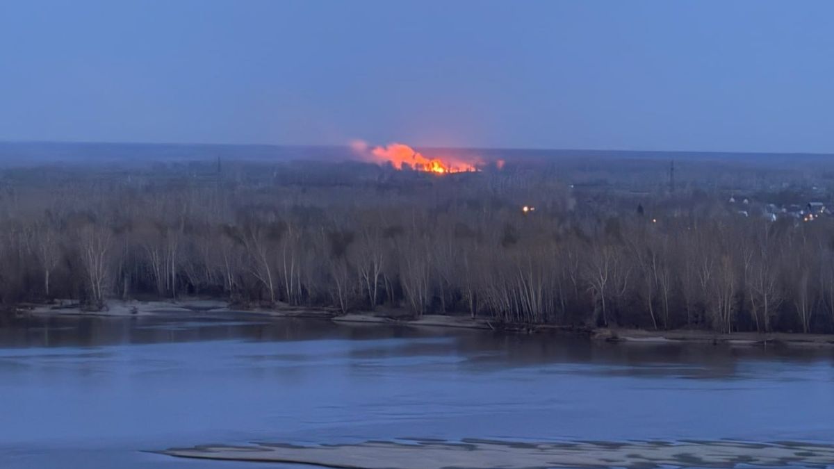 Пожары под Барнаулом
