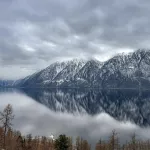 Телецкое озеро полностью освободилось от оков льда. Фото