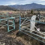 Жители села Катанда в Горном Алтае возмущены из-за пожара на кладбище