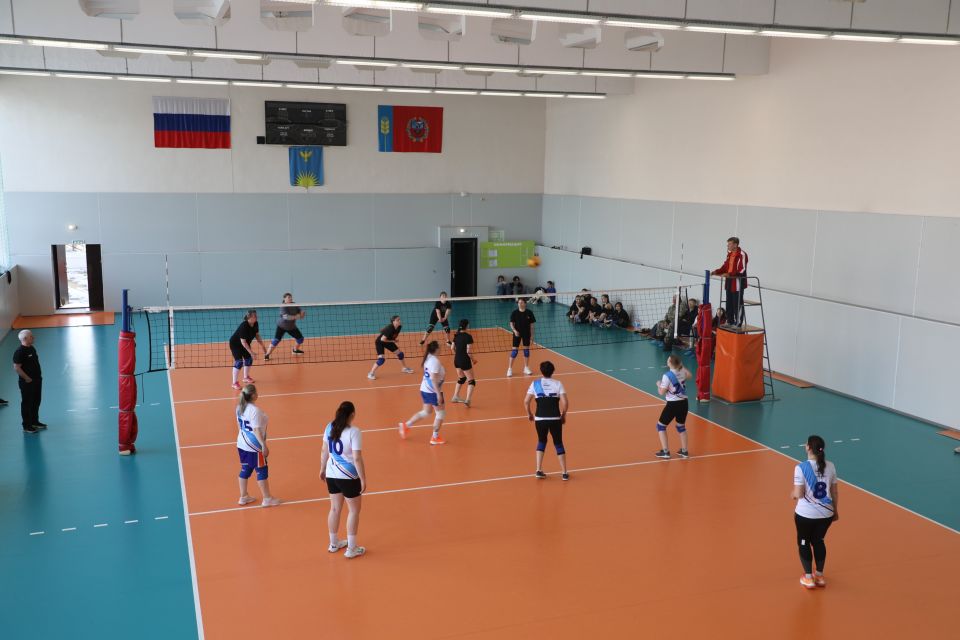 Соревнования по волейболу