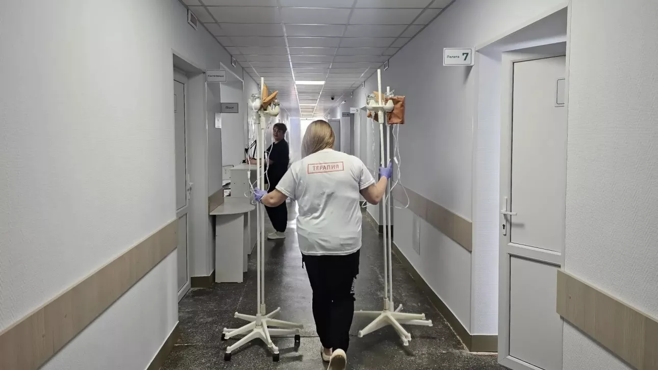 В Бийском районе завершили масштабный ремонт терапевтического отделения ЦРБ