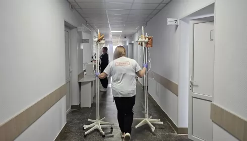 В Бийском районе завершили масштабный ремонт терапевтического отделения ЦРБ