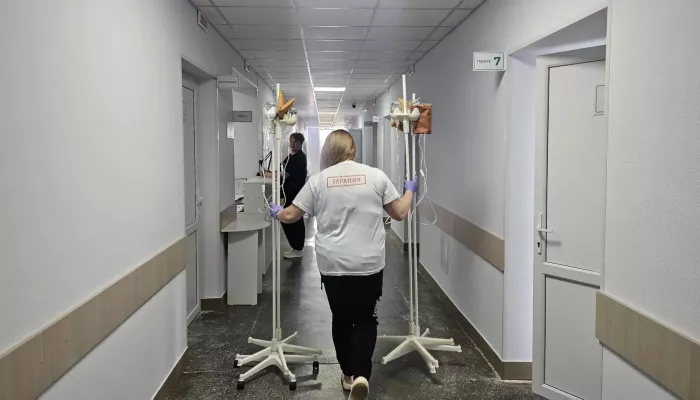 В Бийском районе завершили масштабный ремонт терапевтического отделения ЦРБ