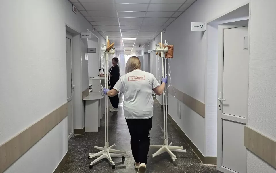 В Бийском районе завершили масштабный ремонт терапевтического отделения ЦРБ