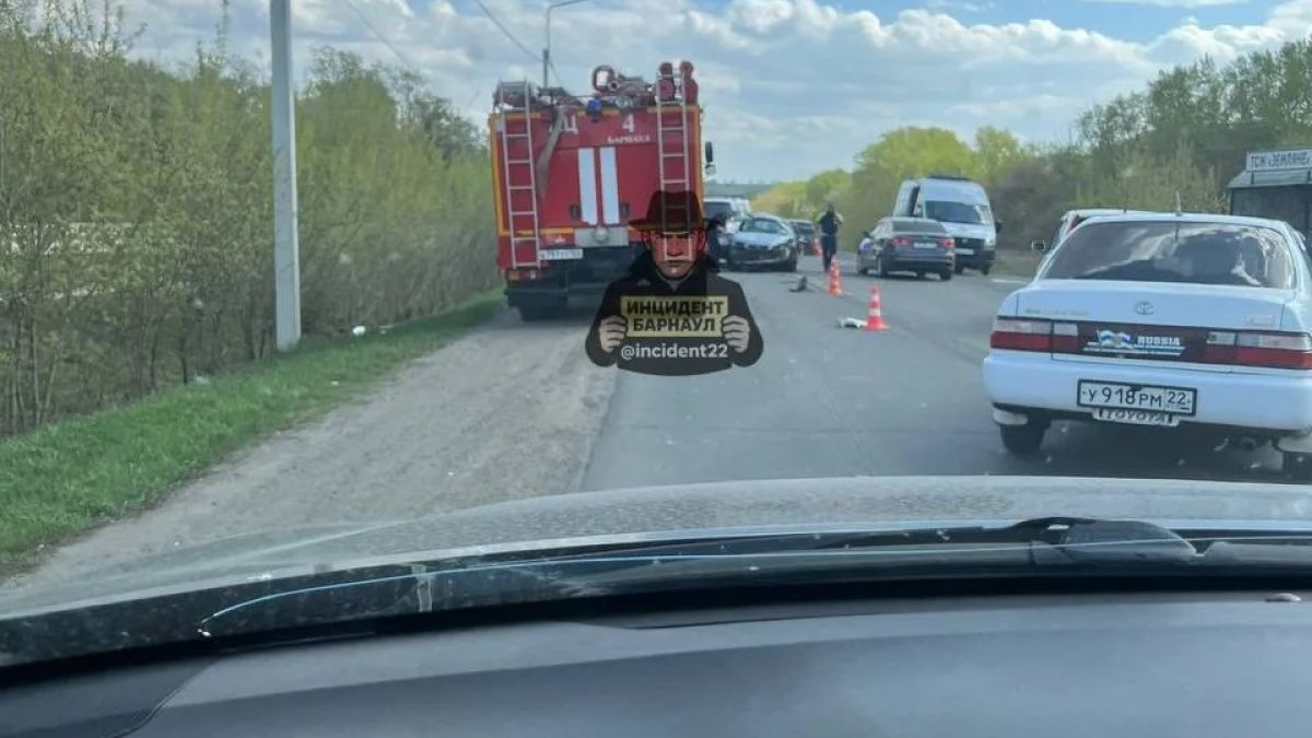 ДТП у поселка Гоньба