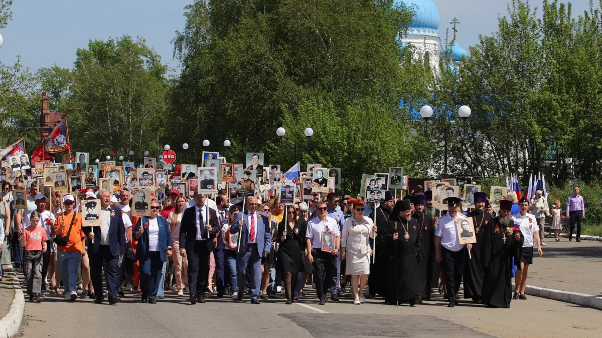 "Бессмертный полк" в Бийске