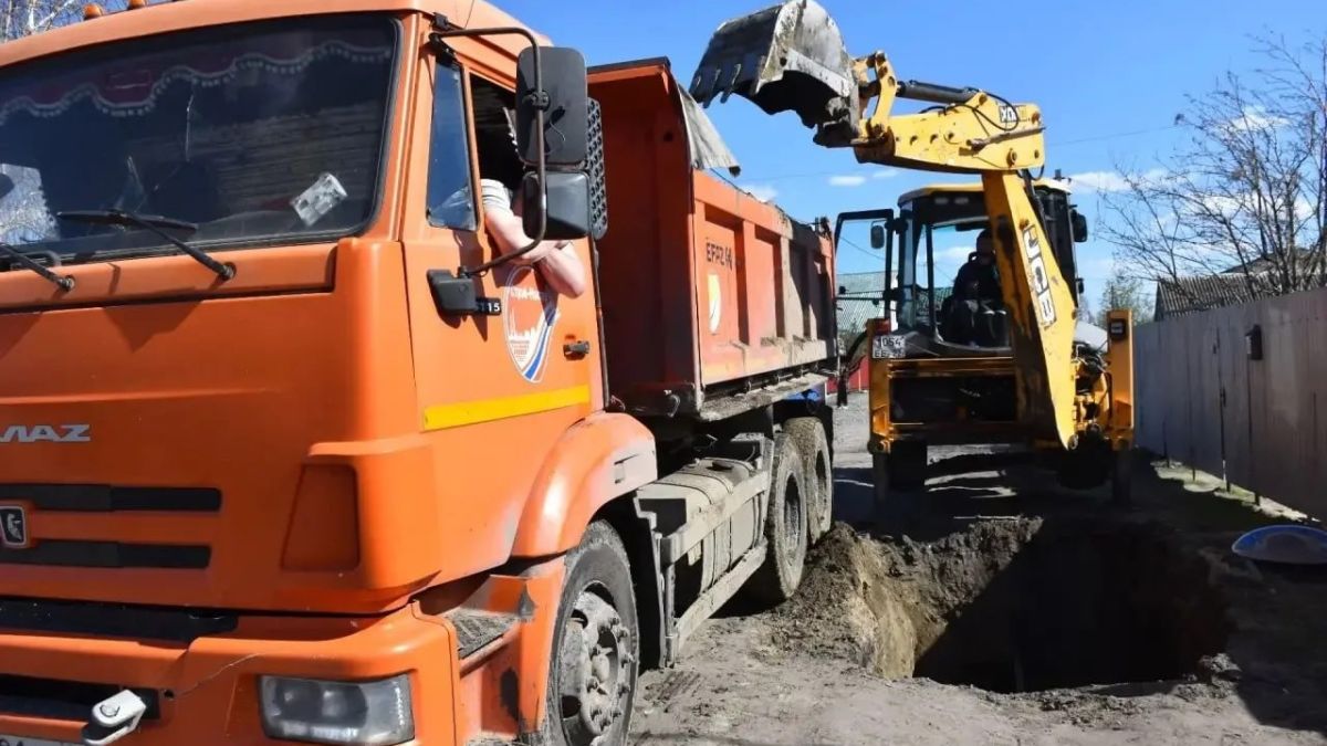 Ремонт сетей водоснабжения