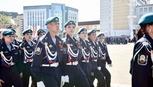В Горно-Алтайске проходят репетиции парада ко Дню Победы
