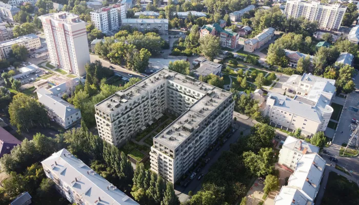 Строительство жилого комплекса Меланж идет уверенно и по графику