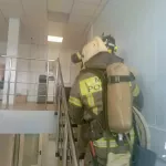 Десятки пожарных заметили в аэропорту Горно-Алтайска