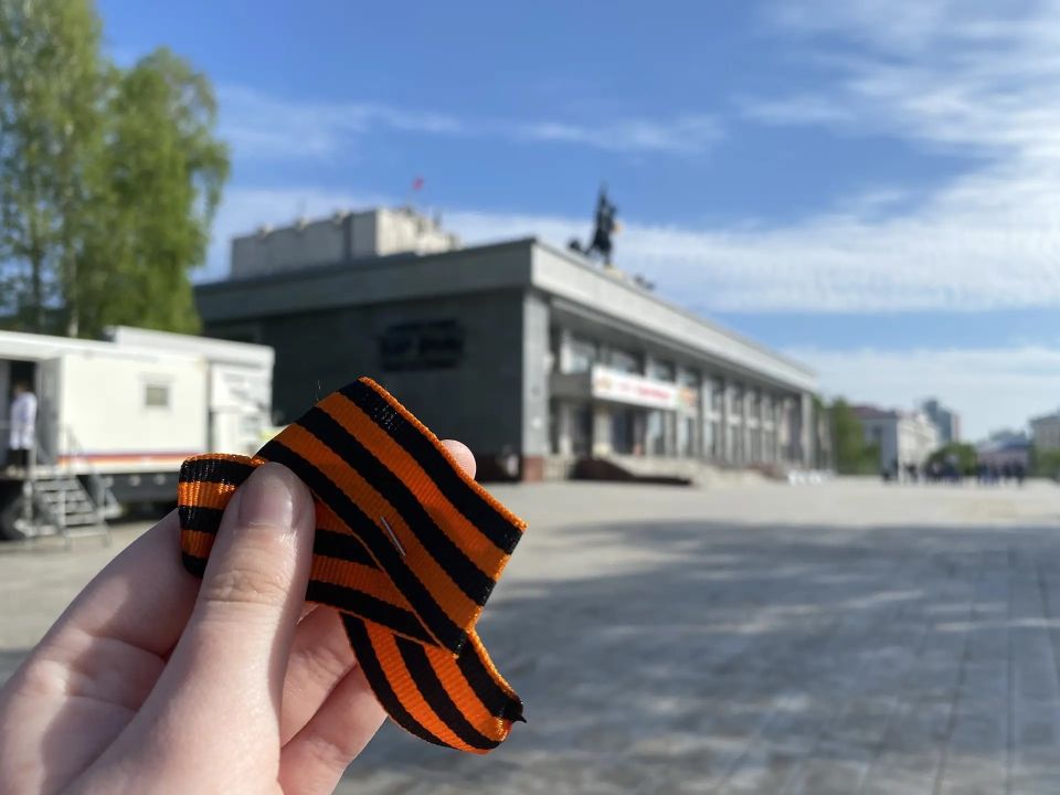 День Победы в Барнауле