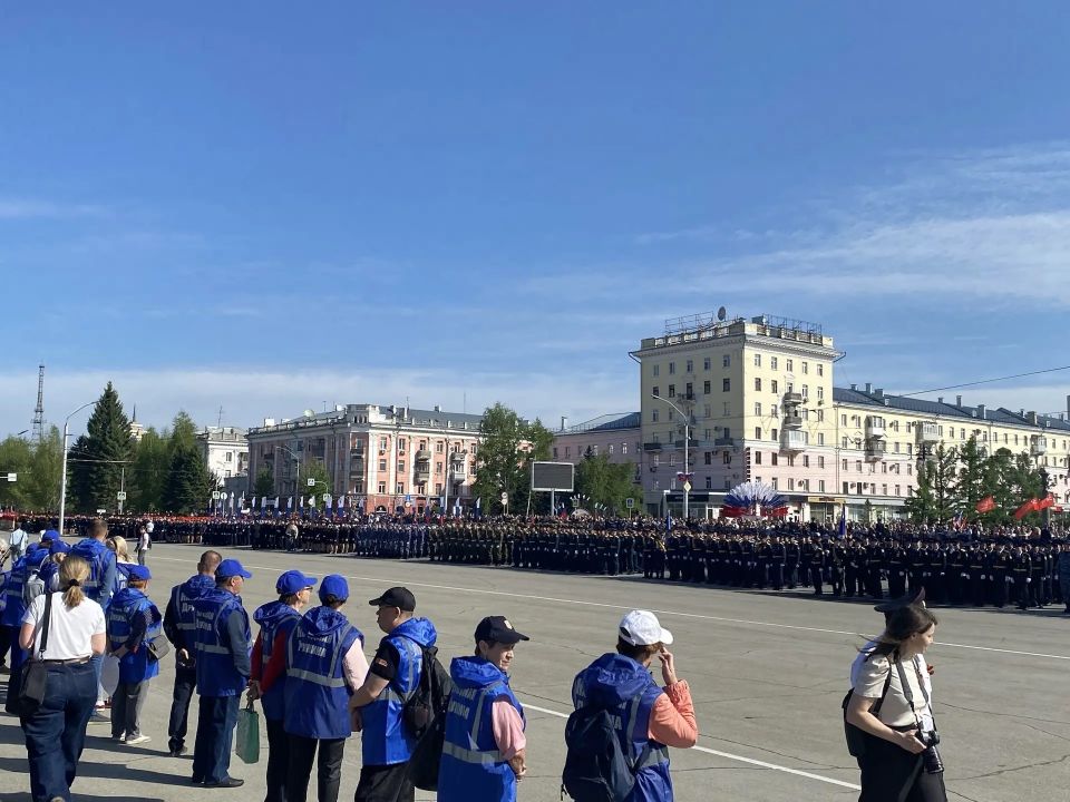 День Победы в Барнауле